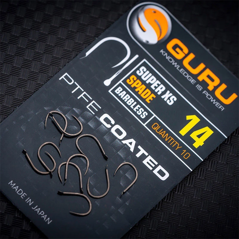 Guru Super XS Barbless Spade End Hooks